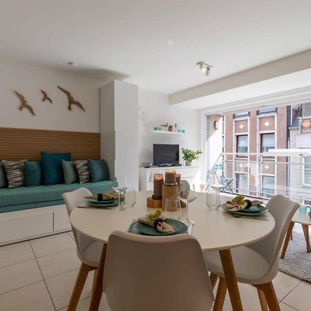 'Blue Sea' - Studio In Ostend With Private Parking Apartment ภายนอก รูปภาพ